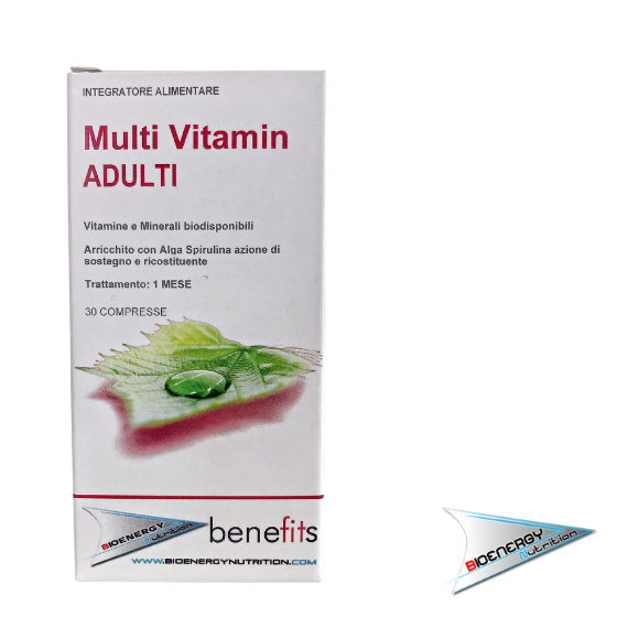 Benefits - Fitness Experience-MULTI VITAMIN ADULTI (Conf. 30 cpr)     